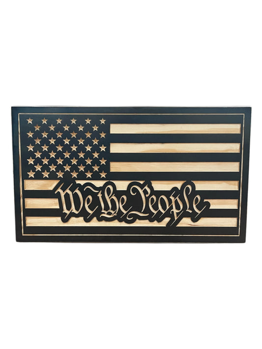 WE THE PEOPLE Plaque