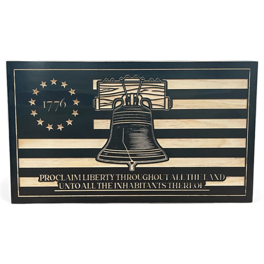 1776 Bell Plaque